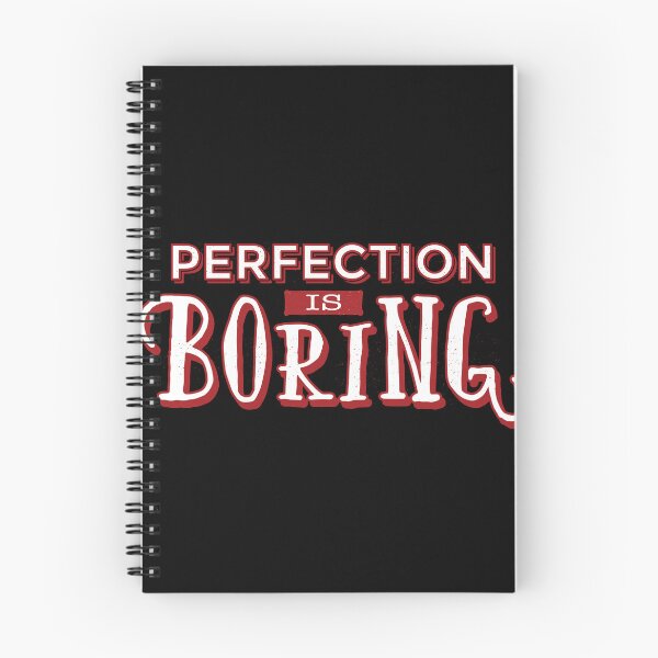 Item preview, Perfection is Boring designed and sold by TurtleDojo.