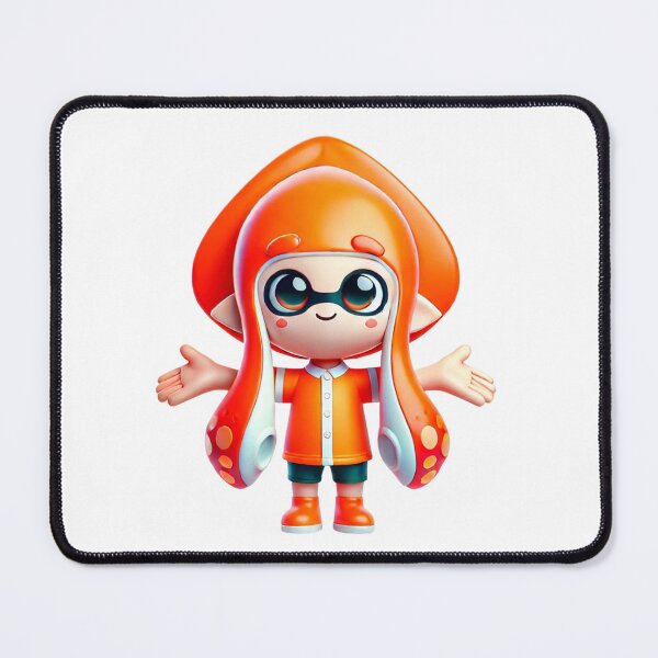 Item preview, Adorable Squid Character with Open Arms designed and sold by Little Care Studio.