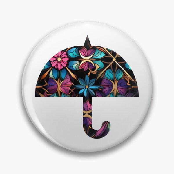 Item preview, Geometric Motif Love Friendship Connection Protection Umbrella designed and sold by G-M-Designs.