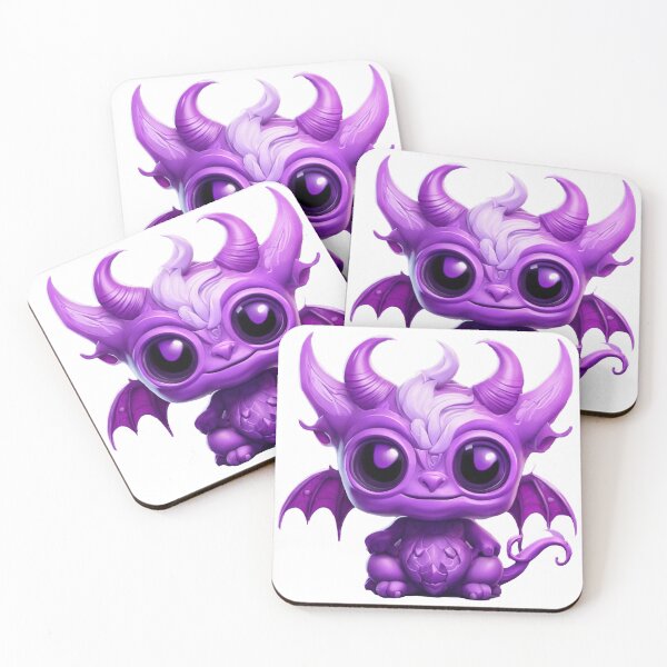 Item preview, purple devil sticker designed and sold by Me-design34.
