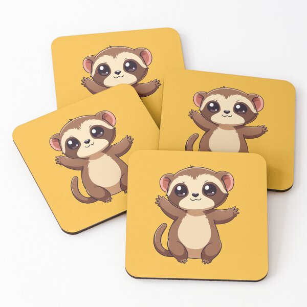 Item preview, Funny and Cute Anime Slow Loris designed and sold by ThreeftlyPicks.