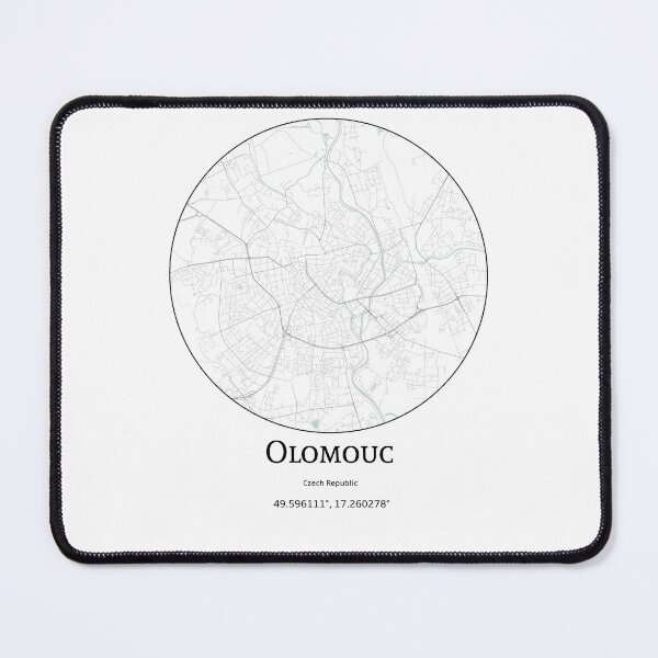 Item preview, Topography of Olomouc designed and sold by JohnnysHeath.