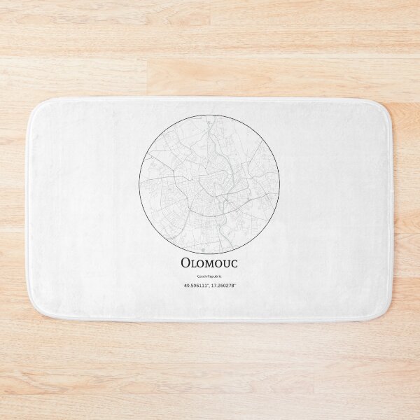 Item preview, Topography of Olomouc designed and sold by JohnnysHeath.