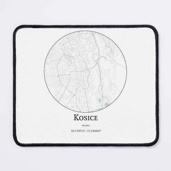 Item preview, Topography of Kosice designed and sold by JohnnysHeath.