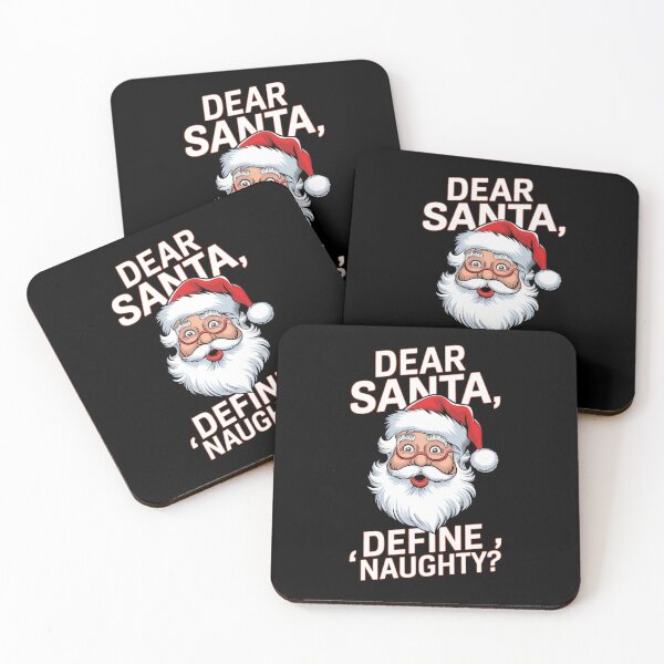 Item preview, Dear Santa, Define Naughty?  designed and sold by Buntrockstore.