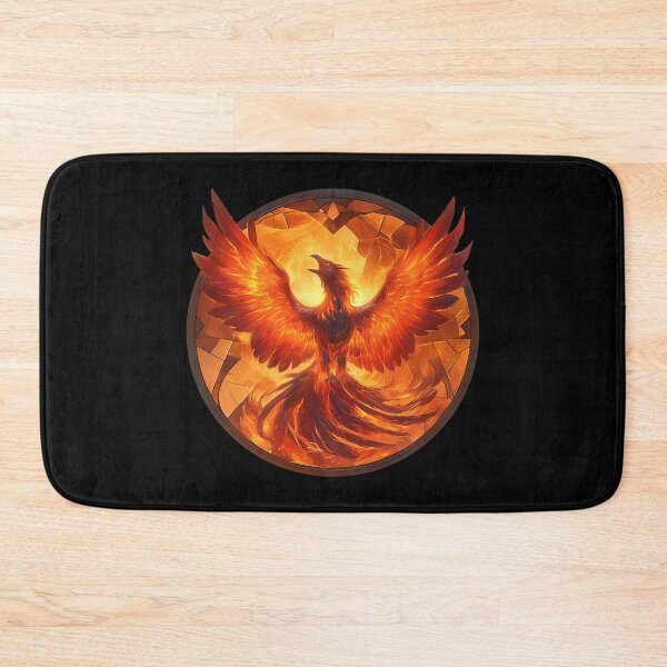 Item preview, Stained Glass Phoenix | Phoenix Dawn designed and sold by The-Stellerium.