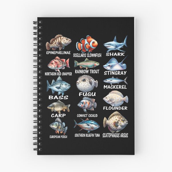 Item preview, Fish Species Types Of Freshwater Fish Fisherman Fishing designed and sold by Dapper-Art.