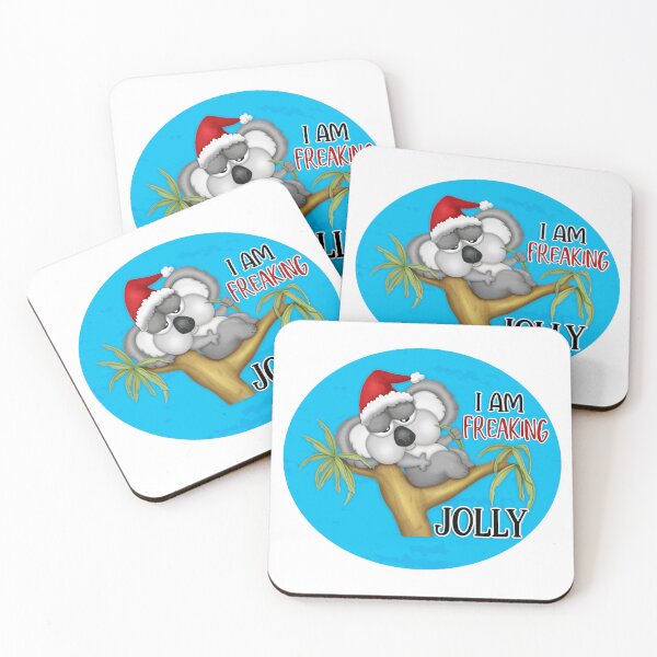 Item preview, I am freaking jolly Christmas koala designed and sold by roundowl.