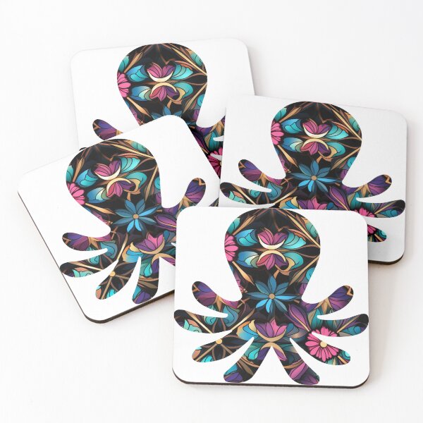Item preview, Geometric Motif Love Friendship Connection Octopus designed and sold by G-M-Designs.