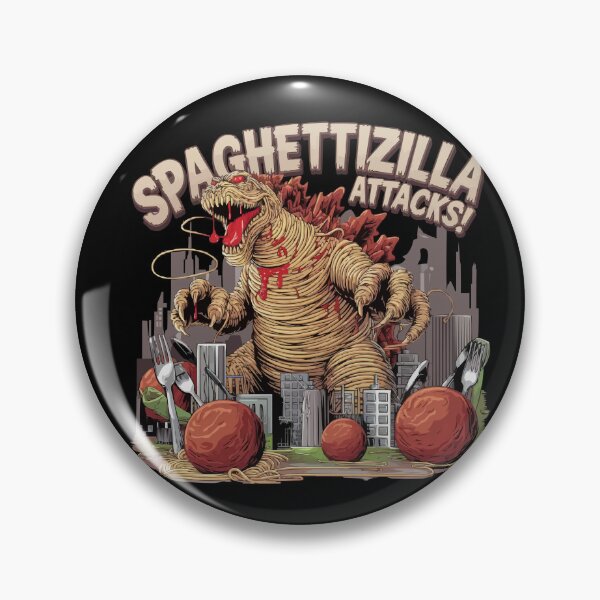 Item preview, Spaghettizilla attacks! designed and sold by gittuska11.