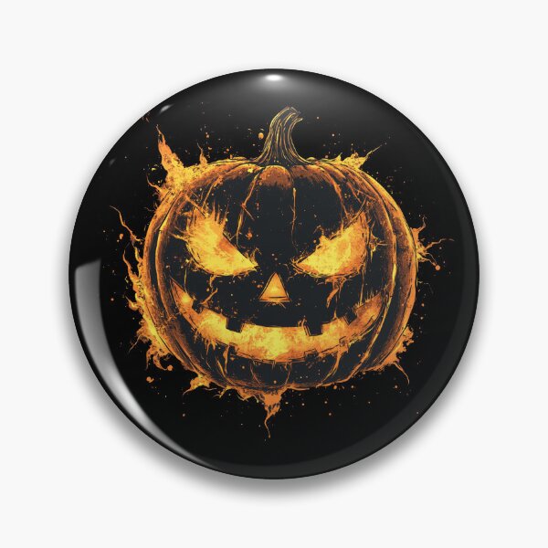 Item preview, Flaming Pumpkin Halloween Art designed and sold by ShmoneyFace.