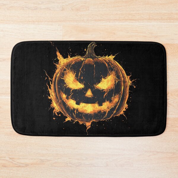 Item preview, Flaming Pumpkin Halloween Art designed and sold by ShmoneyFace.