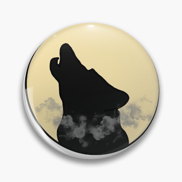 Item preview, Howling at the Moon designed and sold by StickersManias.