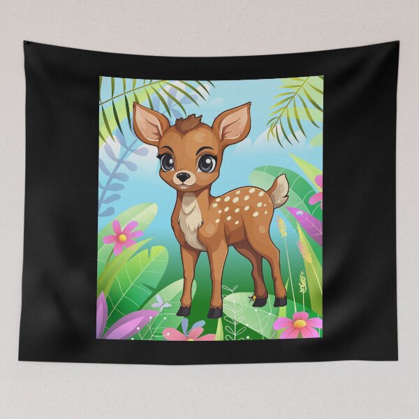 Item preview, DEER GRAPHIC BABY FAWN DESIGN  designed and sold by OnlineTshirtMan.