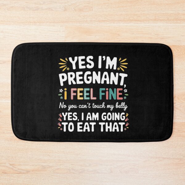 Item preview, Yes I’m Pregnant I Feel Fine Shirt - Pregnancy Shirt, Pregnant Mom Shirt, Mom To Be Shirt, Baby Announcement Shirt, Perfect Pregnancy Gift for Expecting Moms designed and sold by love3617.