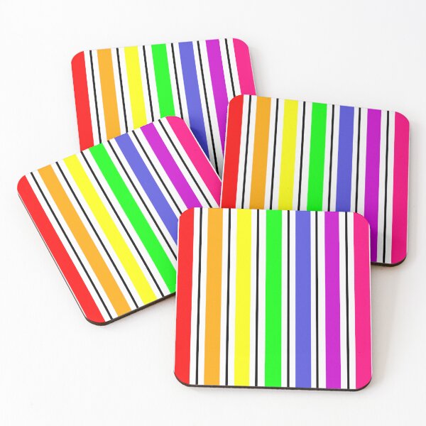 Item preview, Rainbow Color Spectrum Stripes designed and sold by PatternTitan.