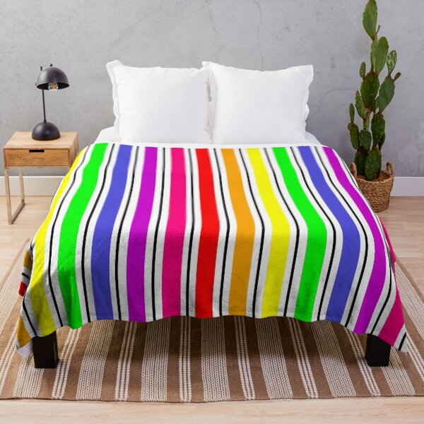 Item preview, Rainbow Color Spectrum Stripes designed and sold by PatternTitan.