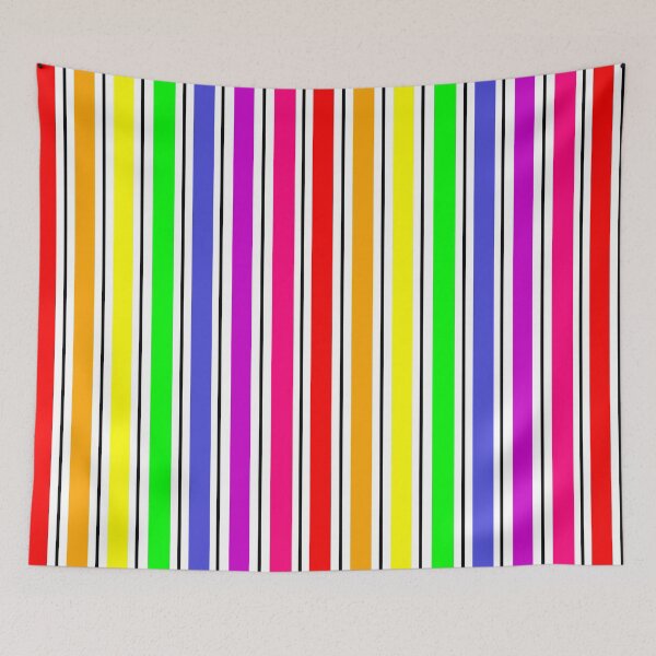 Item preview, Rainbow Color Spectrum Stripes designed and sold by PatternTitan.