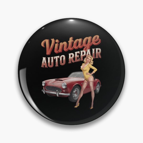 Item preview, Repair shop - Mechanic pinup - American pin-up designed and sold by JansenGS.