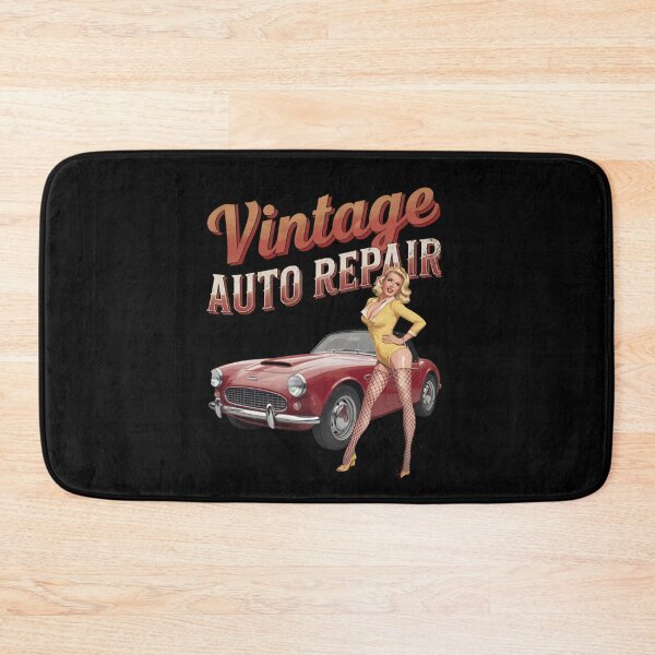 Item preview, Repair shop - Mechanic pinup - American pin-up designed and sold by JansenGS.