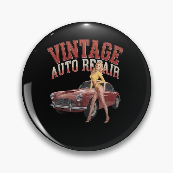 Item preview, Repair shop - Mechanic pinup - American pin-up designed and sold by JansenGS.