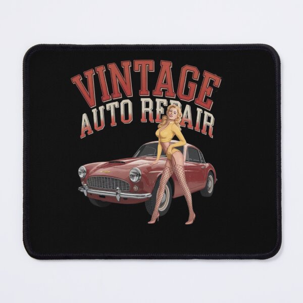 Item preview, Repair shop - Mechanic pinup - American pin-up designed and sold by JansenGS.