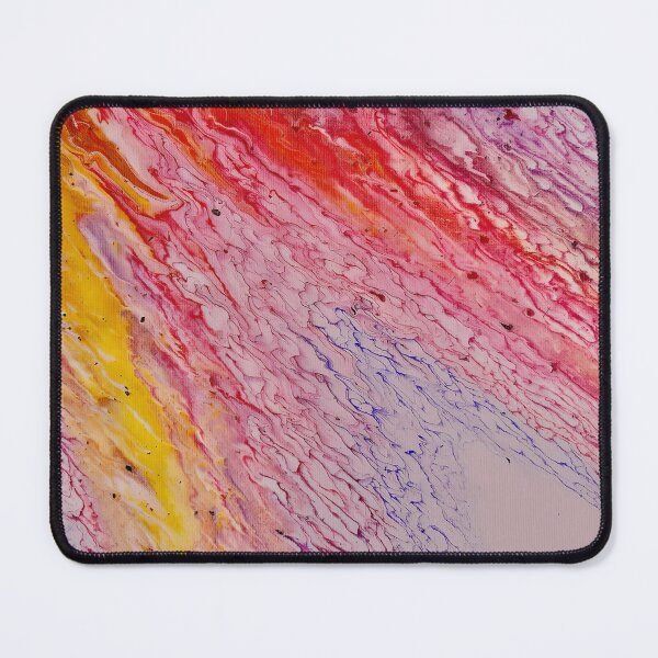 Item preview, Abstract Primary Colours Acrylic Pours designed and sold by Giftables.