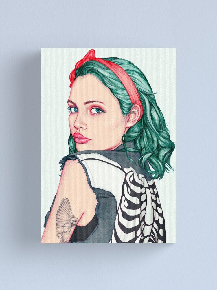 Alternate view of Emerald Canvas Print