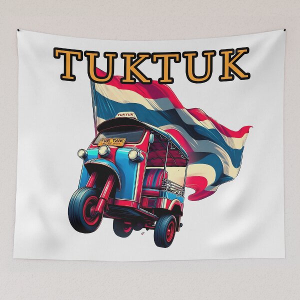 Item preview, TukTuk Thailand Adventure : Ride the Thai Vibes designed and sold by Susacha.