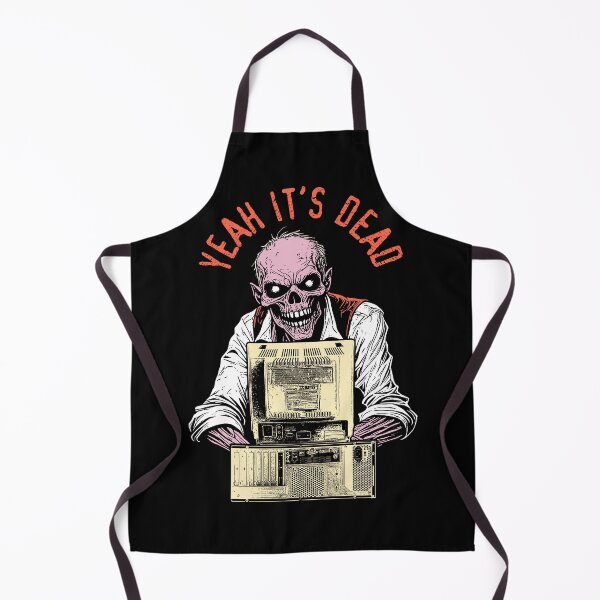 Item preview, Tech Support Halloween Funny Zombie Dead Computer IT Geek designed and sold by GrandeDuc.