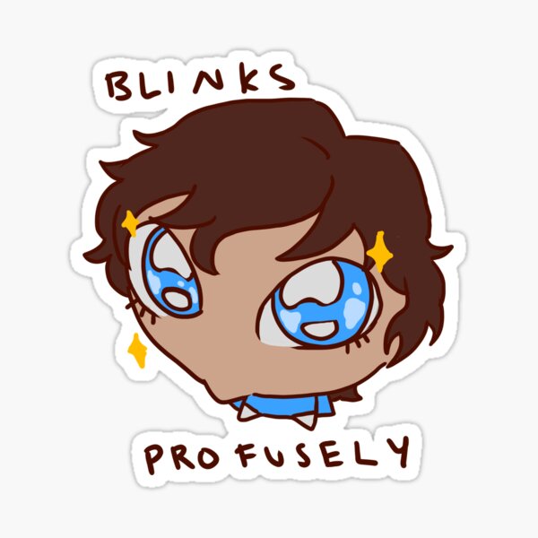 Item preview, Blinks Profusely designed and sold by MysteryAnimator.