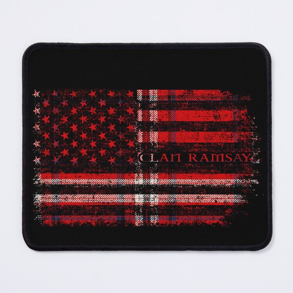 Item preview, Clan Ramsay Angus & Mearns Scottish tartan US flag kilt Scotland designed and sold by Clan1093.