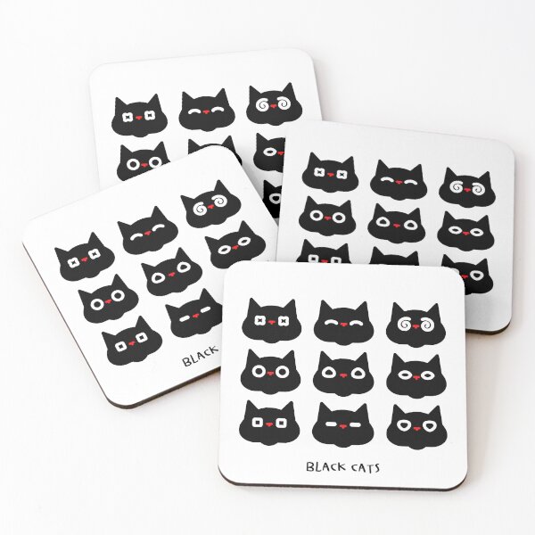 Item preview, Black Cats shirt designed and sold by AFRUKSOODJAI.