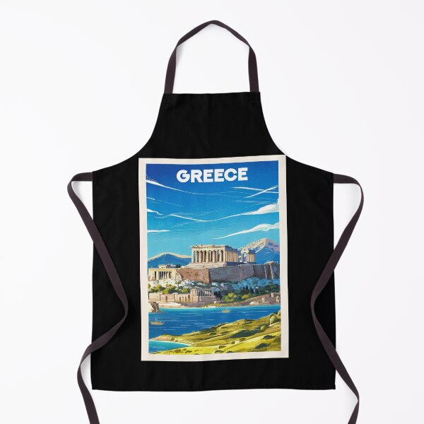 Item preview, Greece, Travel Art designed and sold by PinkandP.