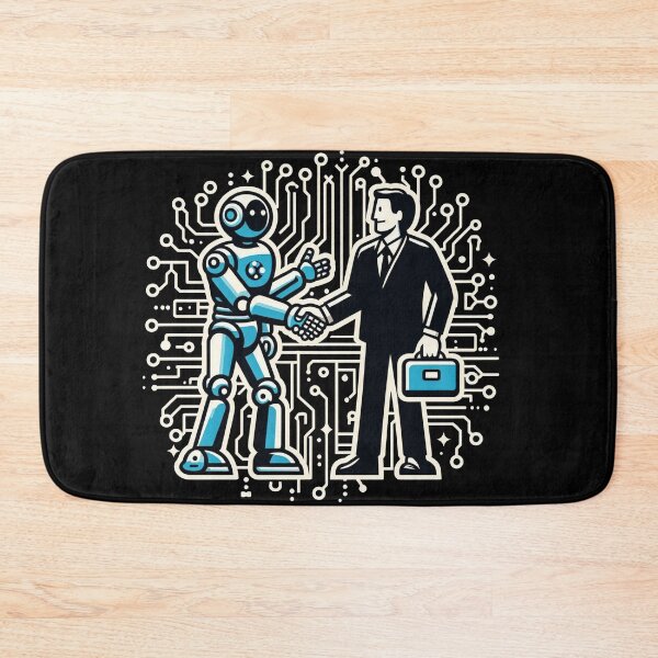 Item preview, Humans and Machines Unite: The Robot Revolution designed and sold by communedesigns.