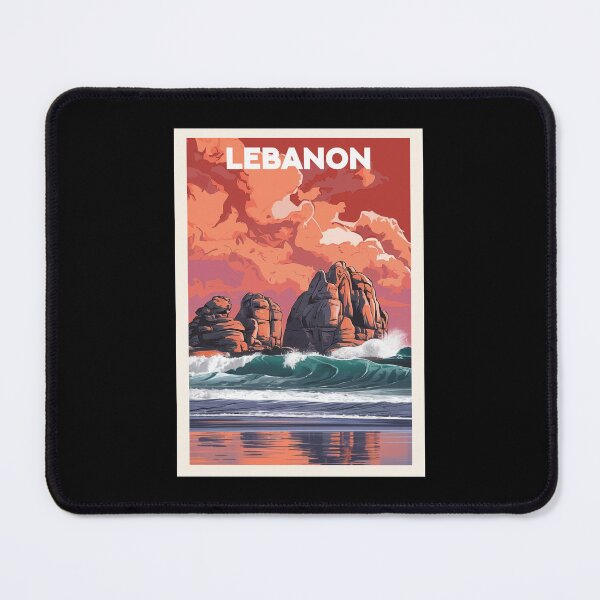 Item preview, Lebanon, Travel Art designed and sold by PinkandP.