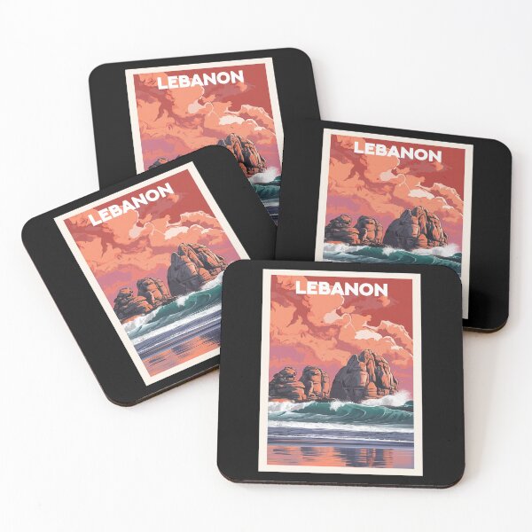 Item preview, Lebanon, Travel Art designed and sold by PinkandP.