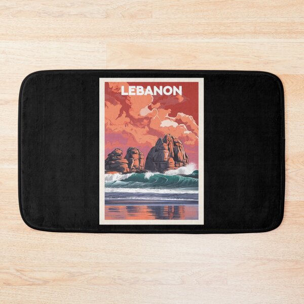 Item preview, Lebanon, Travel Art designed and sold by PinkandP.