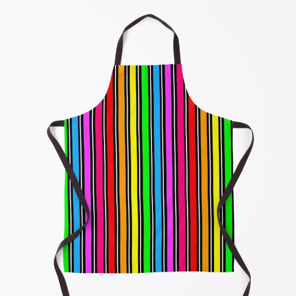 Item preview, Rainbow Color Spectrum Stripes - Black designed and sold by PatternTitan.