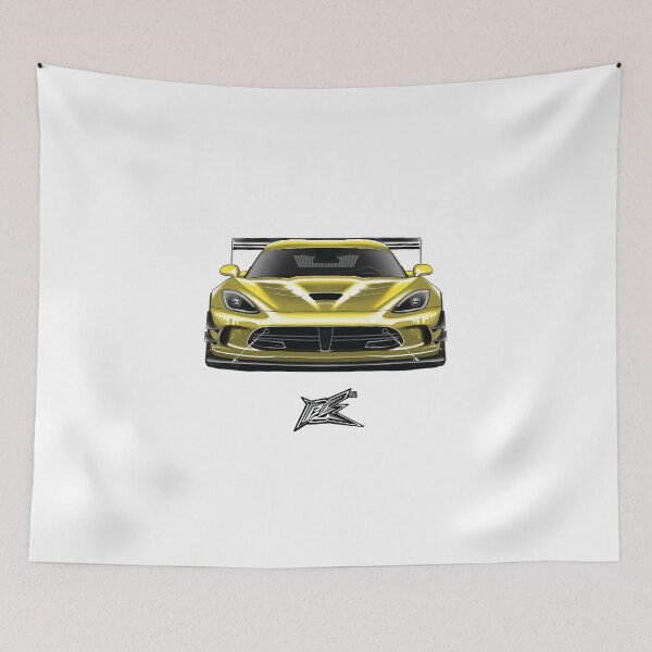 Item preview, american v10 sportscar yellow  designed and sold by NaquashM.
