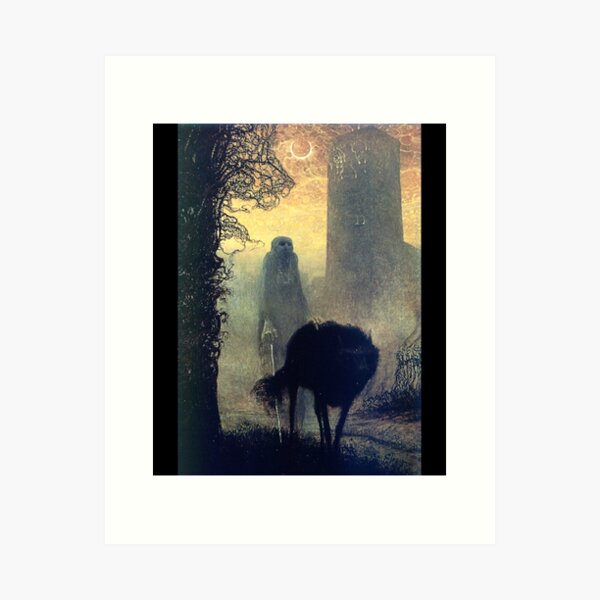 Item preview, Untitled (Shepherd), by Zdzisław Beksiński   designed and sold by PenXGift.