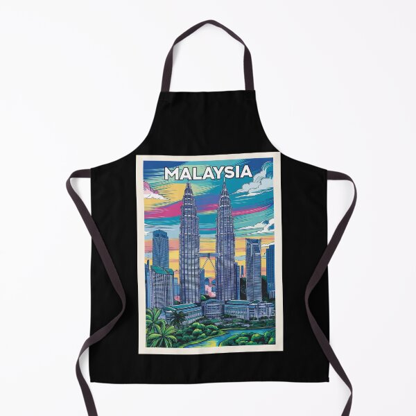 Item preview, Malaysia, Travel Art designed and sold by PinkandP.