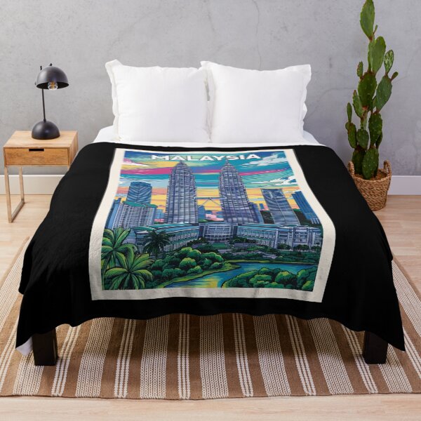 Item preview, Malaysia, Travel Art designed and sold by PinkandP.