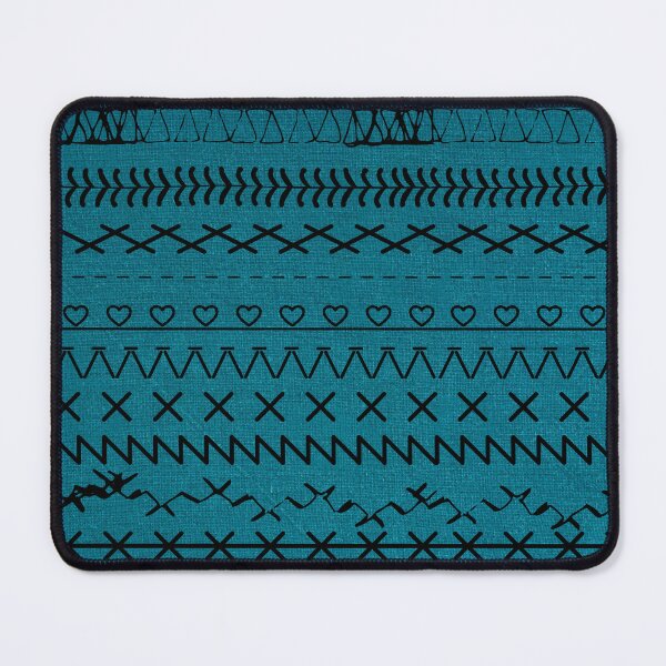 Item preview, Sewing Stitch Patterns on Textured Fabric Effect Background designed and sold by Nancyanna.