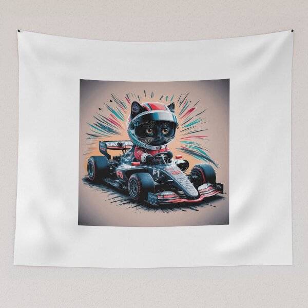 Item preview, Cat Driver - ready to start designed and sold by lavka-xd.