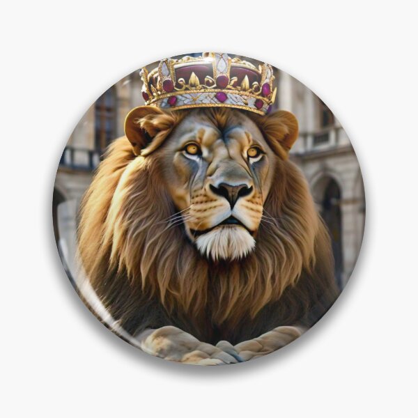 Item preview, The king lion t-shirts design designed and sold by Shahid1234.