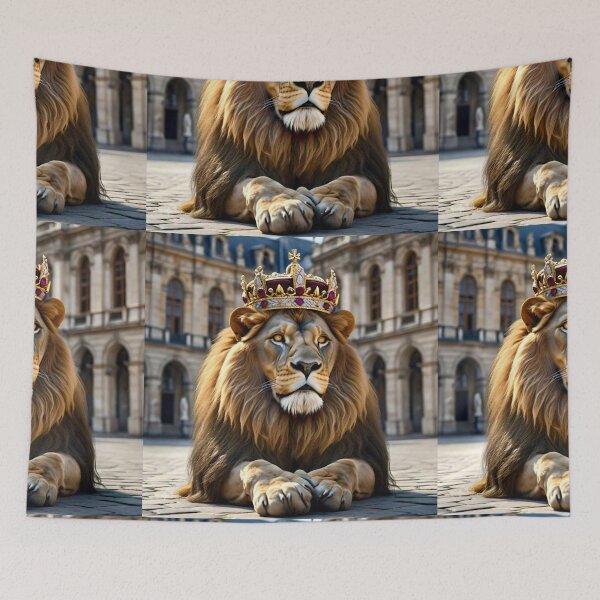 Item preview, The king lion t-shirts design designed and sold by Shahid1234.