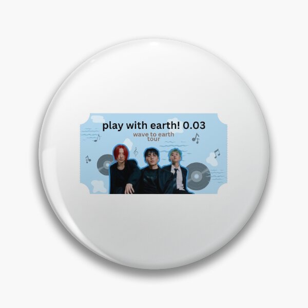 Item preview, wave to earth 0.03 tour ticket designed and sold by kelronavirus.