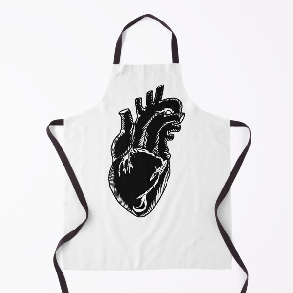 Item preview, Black and White Anatomical Heart designed and sold by AverageDysis.
