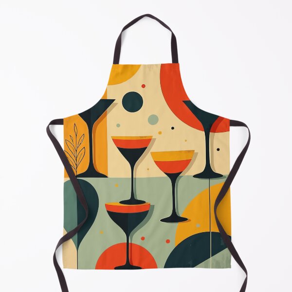 Artikelvorschau, Dünnstielige Cocktailgläser Mid-Century Vektor entworfen und verkauft von taiche.